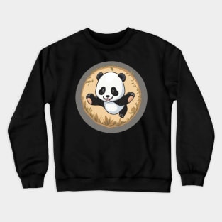 Chubby Cubby Panda Crewneck Sweatshirt